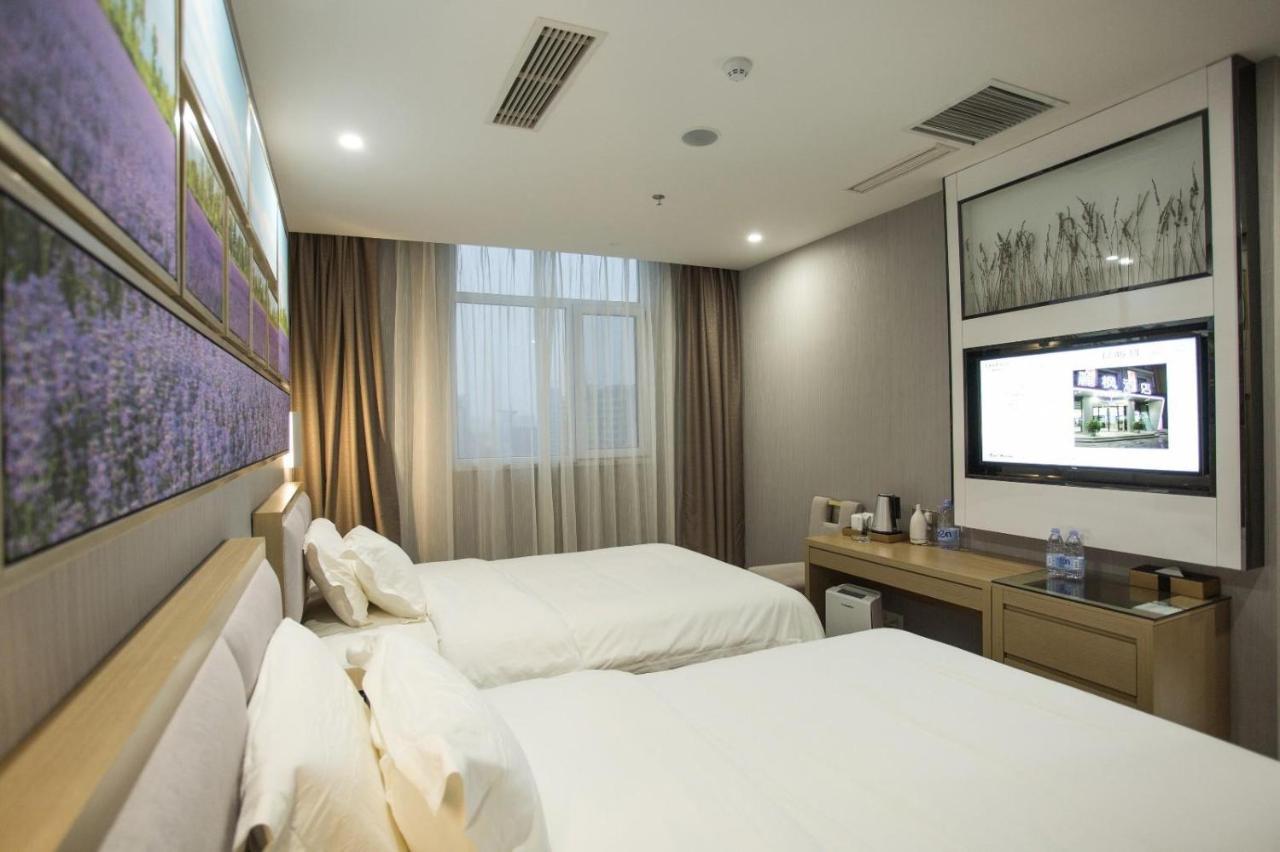 Lavande Hotels Heze Changjiang Road Wanda Plaza Bagian luar foto