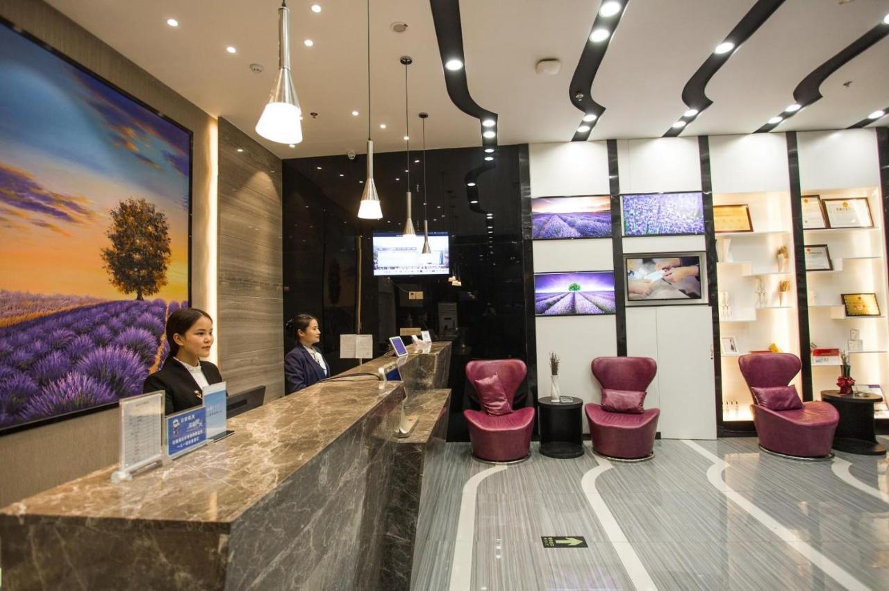 Lavande Hotels Heze Changjiang Road Wanda Plaza Bagian luar foto